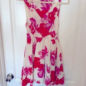 Floral Amanda uprichard silk mini dress side small